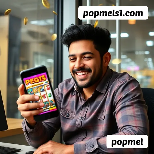 Chuva de bônus popmel nos caça-níqueis